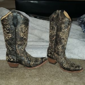 Circle G Cowboy Boots size 9